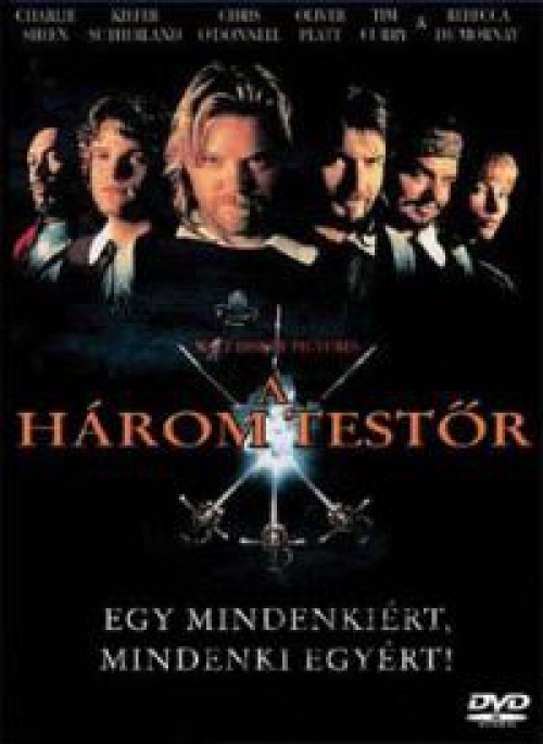 A három testőr (1993) (DVD) *Charlie Sheen - Kiefer Sutherland - Szinkronizált*