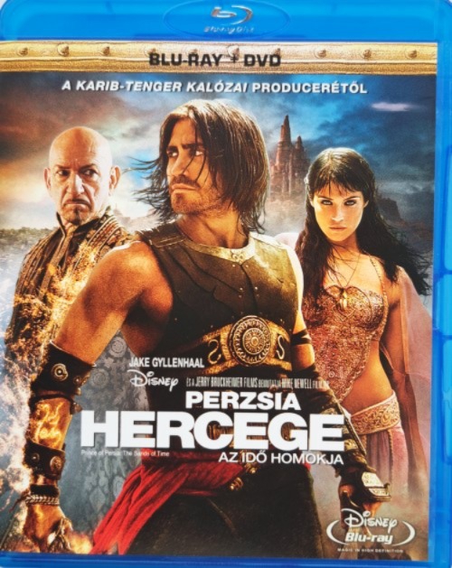 Perzsia hercege - Az idő homokja (Blu-ray + DVD) *Jake Gyllenhaal - Szinkronizált - Magyar kiadás - Antikvár - Kíváló állapotú*