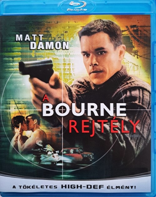 A Bourne-rejtély (Blu-ray) *Magyar kiadás*  *Antikvár - Kiváló állapotú*