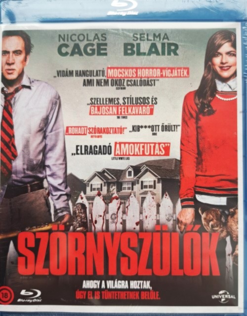 Szörnyszülők (Blu-ray) *Nicolas Cage - Selma Blair - Szinkronizált - Magyar kiadás - Antikvár - Bontatlan*