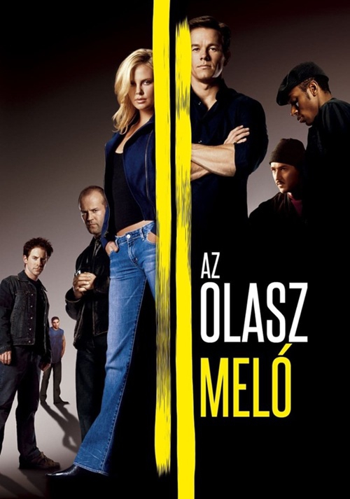 Olasz meló (DVD)  *Szinkronizált* *Mark Wahlberg - Antikvár - Kiváló állapotú*