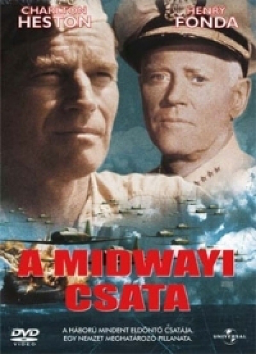 A midwayi csata (DVD) *Charlton Heston - Henry Fonda - Antikvár - Kiváló állapotú*