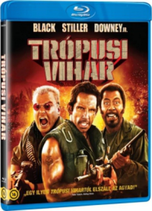 Trópusi vihar (Blu-ray) *Magyar kiadás*  *Ben Stiller - Robert Downey Jr. - Jack Black - Szinkronizált*