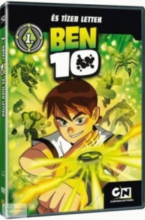 Ben 10- 1. évad (4 DVD) *Díszdobozos* *Antikvár - Kiváló állapotú*