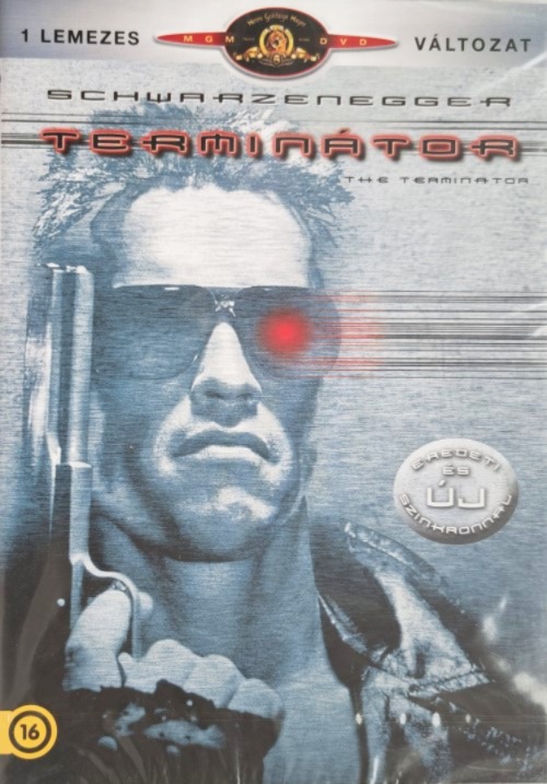 Terminátor - A halálosztó (DVD) *Arnold Schwarzenegger - Szinkronizált - 2 féle szinkront tartalmaz - Bontatlan - Antikvár*