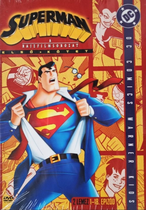 Superman: A rajzfilmsorozat - 1. kötet (2 DVD) *Szinkronizált - Antikvár - Bontatlan*