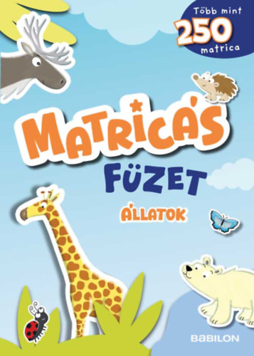 Matricás füzet - Állatok