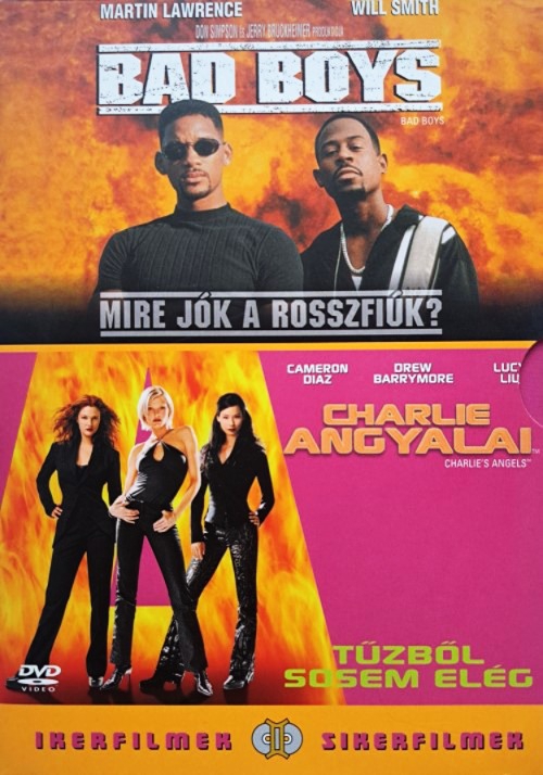 Bad Boys - Charlie Angyalai *Ikerfilmek - Sikerfilmek* (2 DVD) *Szinkronizált - Antikvár - Kiváló állapotú*