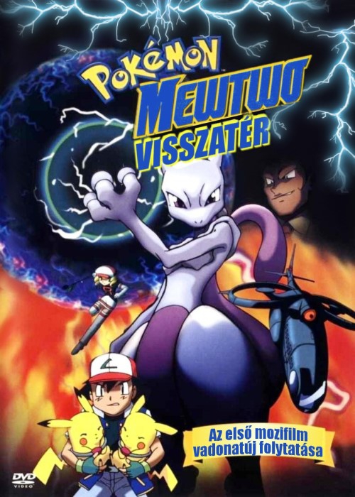 Pokémon - Mewtwo visszatér (DVD) *Szinkronizált - Antikvár - Kiváló állapotú*