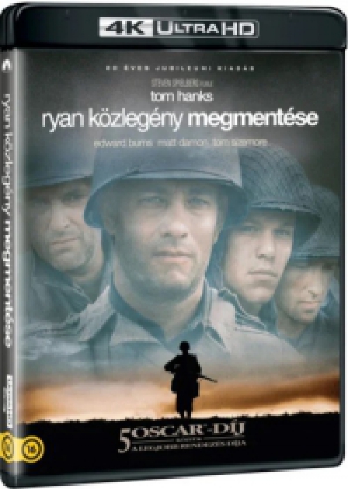 Ryan közlegény megmentése (4K UHD Blu-ray) *Magyar kiadás*  *Tom Hanks - Szinkronizált*