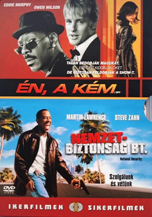Én, a kém - Nemzetbiztonság Bt. *Ikerfilmek - Sikerfilmek* (2 DVD) *Szinkronizált - Antikvár - Kiváló állapotú*