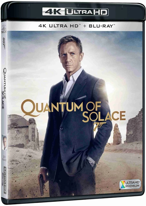 James Bond - A Quantum csendje (4K UHD Blu-ray + BD) (2 BD) *Magyar szinkronnal - Import*