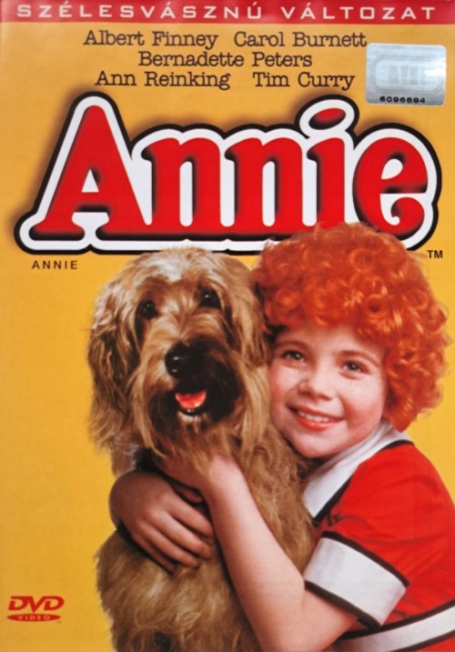 Annie (1982) (DVD) *Magyar kiadás* *Aileen Quinn - Antikvár - Kiváló állapotú*