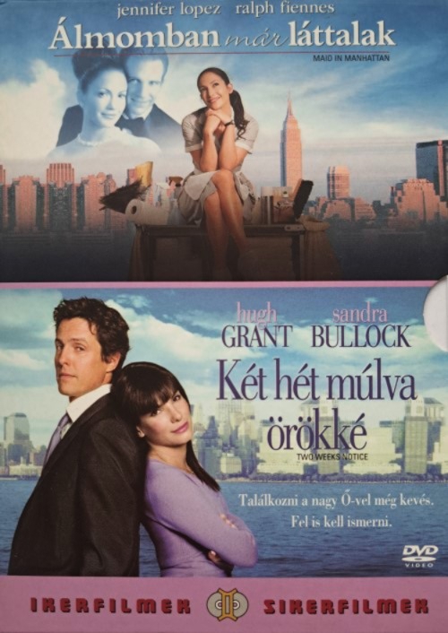 Álmomban már láttalak / Két hét múlva örökké *Ikerfilmek - Sikerfilmek* (2 DVD) *Szinkronizált  - Antikvár - Kiváló állapotú*