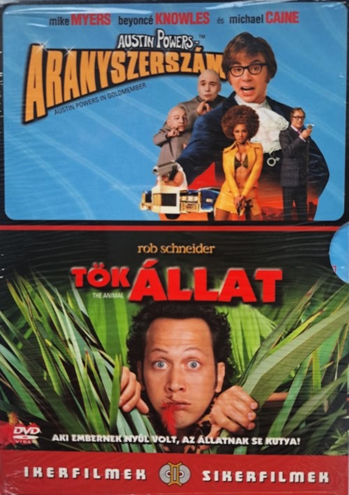 Austin Powers / Aranyszerszám - Tök állat *Ikerfilmek - Sikerfilmek* (2 DVD) *Antikvár - Bontatlan*