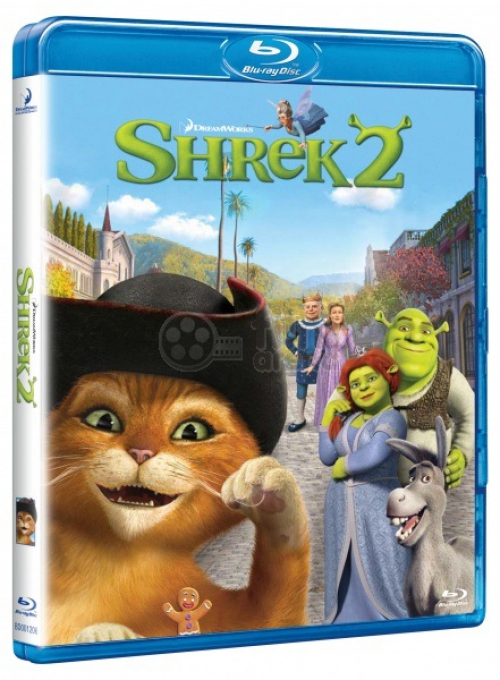 Shrek 2. (Blu-ray) *Magyar kiadás - Antikvár - Kiváló állapotú*
