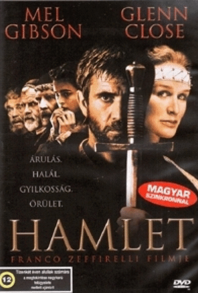 Hamlet *Zeffirelli - Mel Gibson - Glenn Close* (DVD) *Antikvár - Kiváló állapotú*