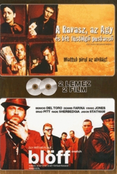 A ravasz az agy és két füstölgő puskacső / Blöff *Feliratos - Díszdobozos* (2 DVD) *Antikvár - Kiváló állapotú*