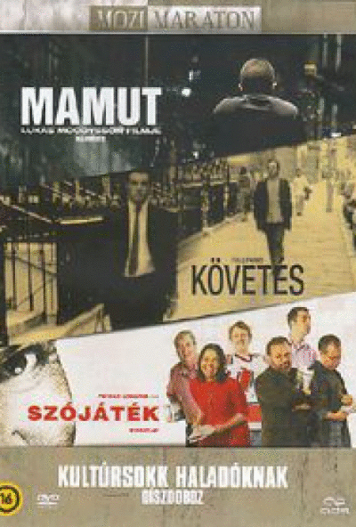 Mozimaraton - Kultúrsokk Haladóknak Díszdoboz ( Mamut / Követés / Szójáték ) (3 DVD) *Antikvár-Kiváló állapotú*
