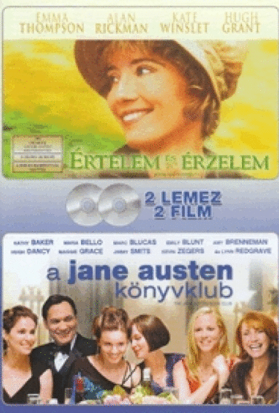 Értelem és érzelem - A Jane Austen könyvklub  (2 DVD) *Antikvár - Kiváló állapotú*