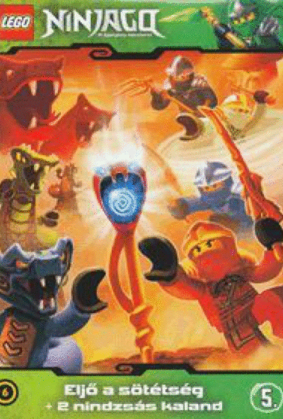 Lego Ninjago 5. - Eljő a sötétség + 2 nindzsás kaland (DVD)