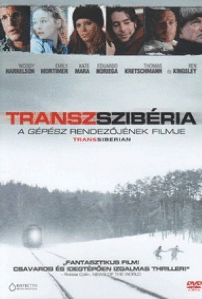 TranszSzibéria (DVD)  *Szinronizált* *Woody Harrelson - Ben Kingsley - Antikvár - Kiváló állapotú*