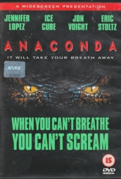 Anakonda 1. (DVD) *Jennifer Lopez - Antikvár - Kiváló állapotú*