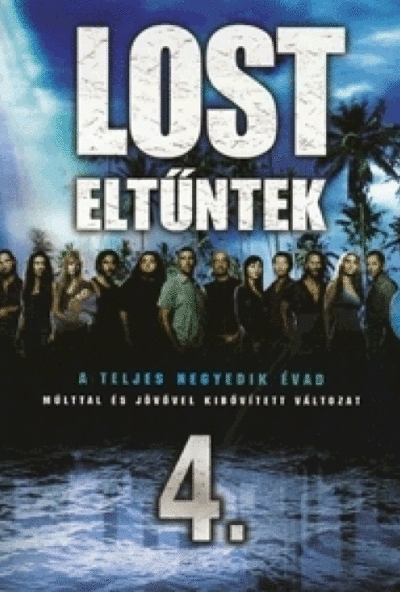 Lost - Eltűntek - 4. évad (6 DVD) *Antikvár - Kiváló állapotú*