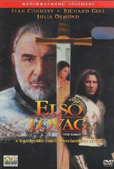 Az első lovag (DVD) *Szinkronizált* *Richard Gere - Sean Connery - Antikvár - Kiváló állapotú*