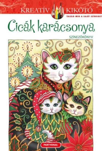 Cicák Karácsonya - Színezőkönyv