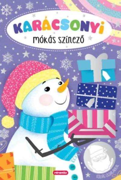 Karácsonyi mókás színező