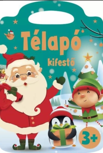 Télapó kifestő