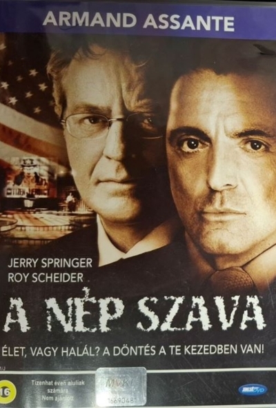 A nép szava (DVD) *Armand Assante - Roy Scheider - Antikvár - Kiváló állapotú*