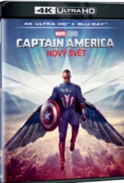 Amerika Kapitány - Szép új világ (4K UHD Blu-ray + 2BD) *Import - Angol hangot és angol feliratot tartalmaz*