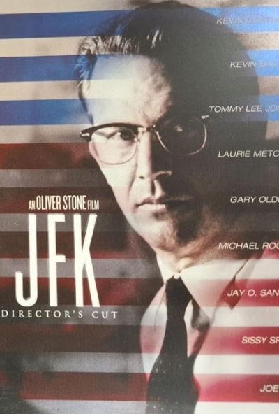 JFK: A nyitott dosszié (Blu-ray) *Fémdobozos, rendezői változat*  *Magyar kiadás - Antikvár - Kiváló állapotú*