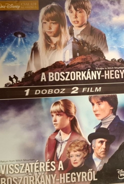 A Boszorkány-hegy (1975) / Visszatérés a Boszorkány-hegyről (1978) (2 DVD) *Antikvár - Kiváló állapotú*