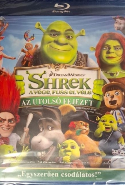 Shrek a vége, fuss el véle (Blu-ray) *Magyar kiadás - Bontatlan - Antikvár*