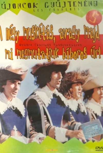 A négy muskétás, avagy majd mi megmutatjuk bíboros úr! (DVD) *Antikvár - Kiváló állapotú*