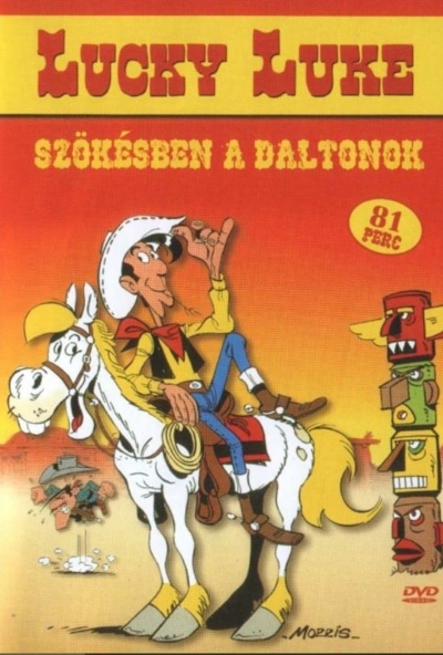 Lucky Luke - Szökésben a Dantonok (DVD) *Antikvár - Kiváló állapotú*