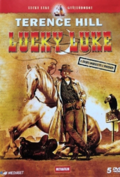 Lucky Luke gyűjtődoboz - Terence Hill (5 DVD) *Antikvár - Kiváló állapotú*
