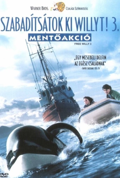 Szabadítsátok ki Willyt! 3. - Mentőakció (DVD) *Szinkronizált - Antikvár - Kiváló állapotú*