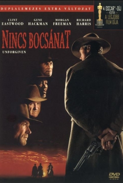 Nincs bocsánat *Feliratos* (DVD) *Clint Eastwood - Gene Hackman - Antikvár - Kiváló állapotú*