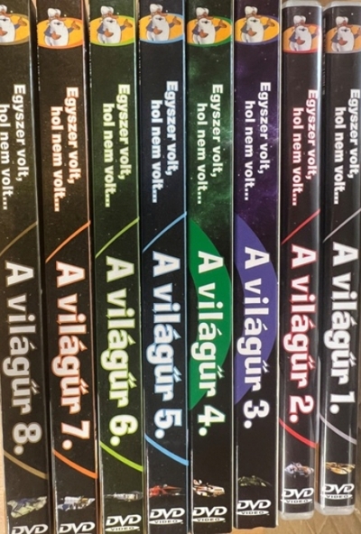 Egyszer volt, hol nem volt - A világűr 1-8.  (8 DVD) *A teljes sorozat - Antikvár - Kiváló állapotú*