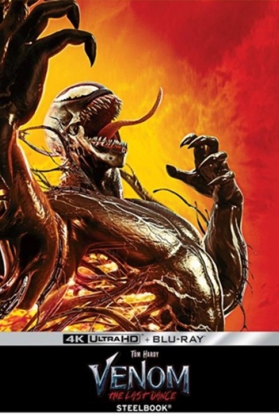 Venom - Az utolsó  menet (4K UHD Blu-ray + BD) *Limitált, fémdobozos változat* *Import - Angol hangot és angol feliratot tartalmaz*
