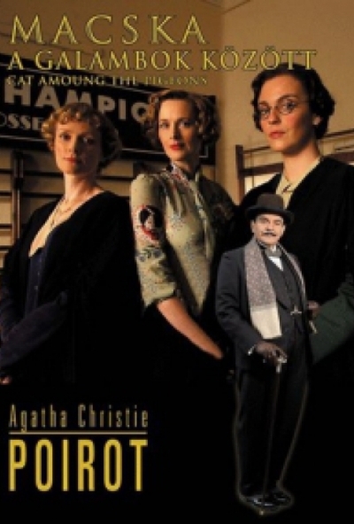Macska a galambok között - Agatha Christie - Poirot (DVD) *Antikvár - Kiváló állapotú*