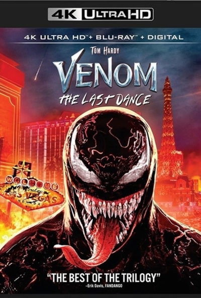 Venom - Az utolsó  menet (4K UHD Blu-ray + BD) *Import - Angol hangot és angol feliratot tartalmaz*