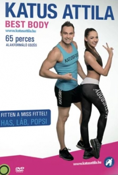 Katus Attila: Best Body - Has, láb, popsi (DVD) *Fitten a Miss Fittel!* *Antikvár - Kiváló állapotú*