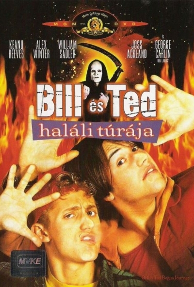 Bill és Ted haláli túrája (DVD) *Szinkronizált - Keanu Reeves - Antikvár - Kiváló állapotú*