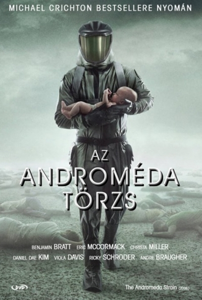Az Androméda törzs 1-2.  (DVD) *Minisorozat*  *Benjamin Bratt - Michael Crichton regénye alapján - Ridley Scott* *Antikvár - Kiváló állapotú*