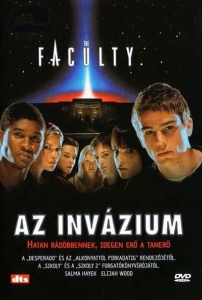 Az invázium (DVD) *Faculty - 1998 - Robert Rodriguez - Josh Hartnett - Antikvár - Kiváló állapotú*